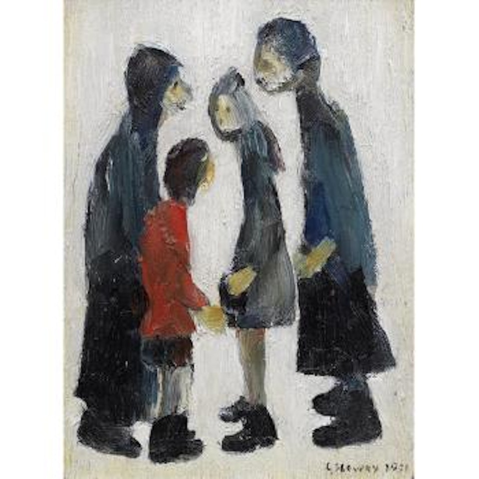 Family Group by Laurence Stephen Lowry