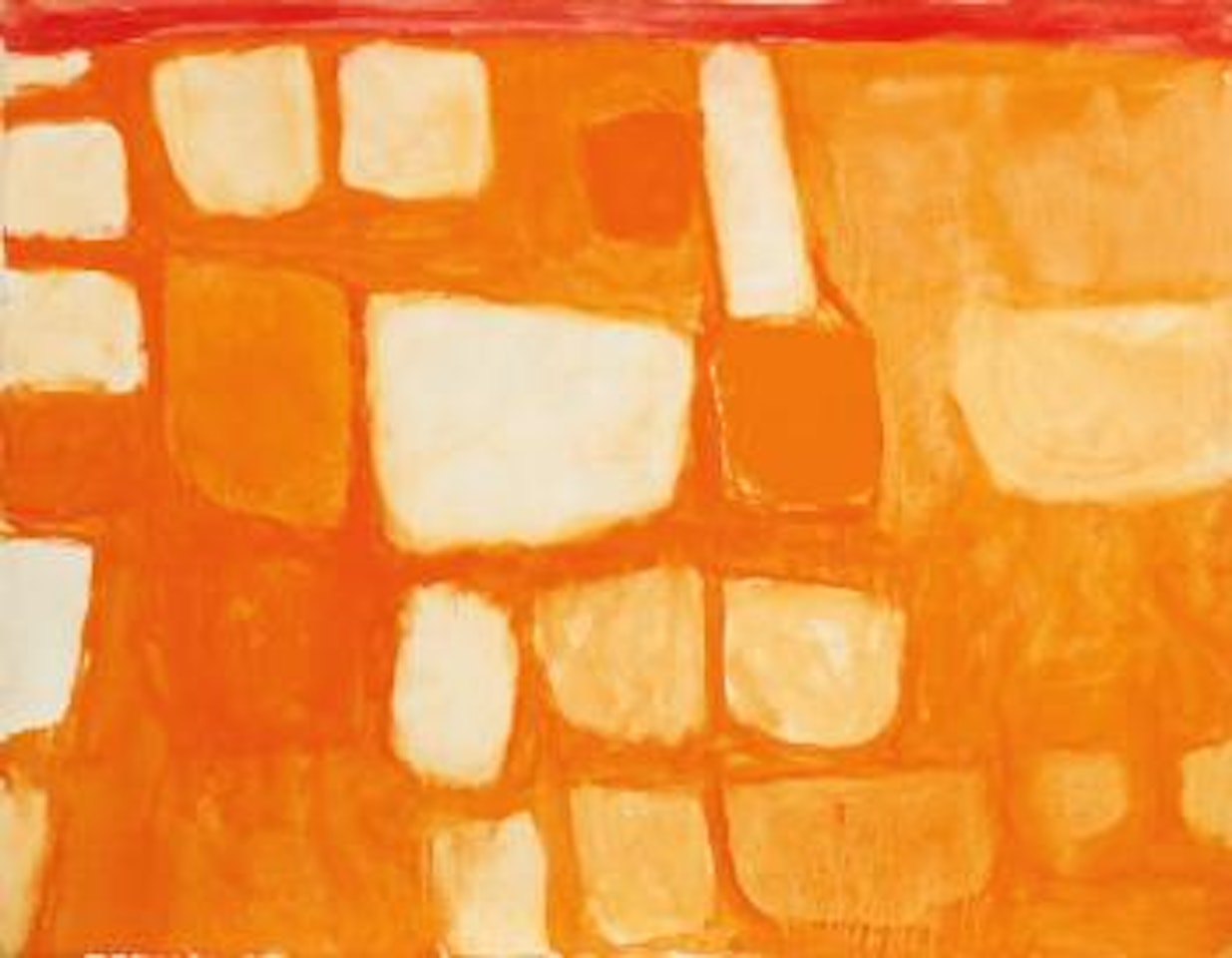 Orange Still Life by William Scott