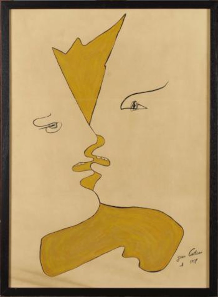Deux profils by Jean Cocteau