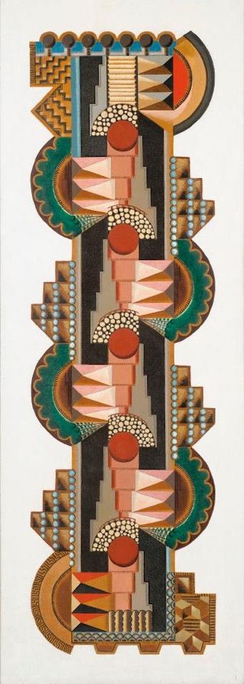 Composition-construction (Sur Les Pyrénées) by Auguste Herbin