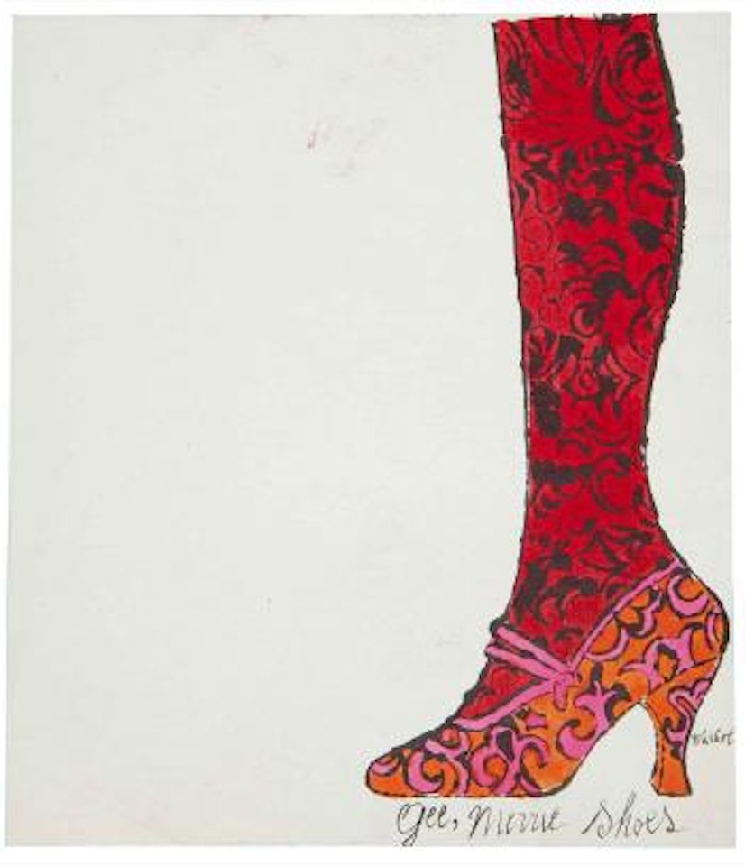 Gee, Merrie Shoes (Not in F & S) by Andy Warhol