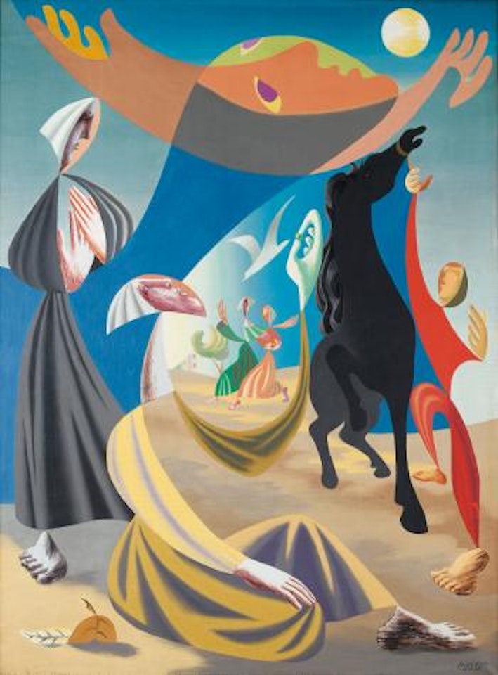 L'Âge D'or (Cheval Noir) by Leopold Survage