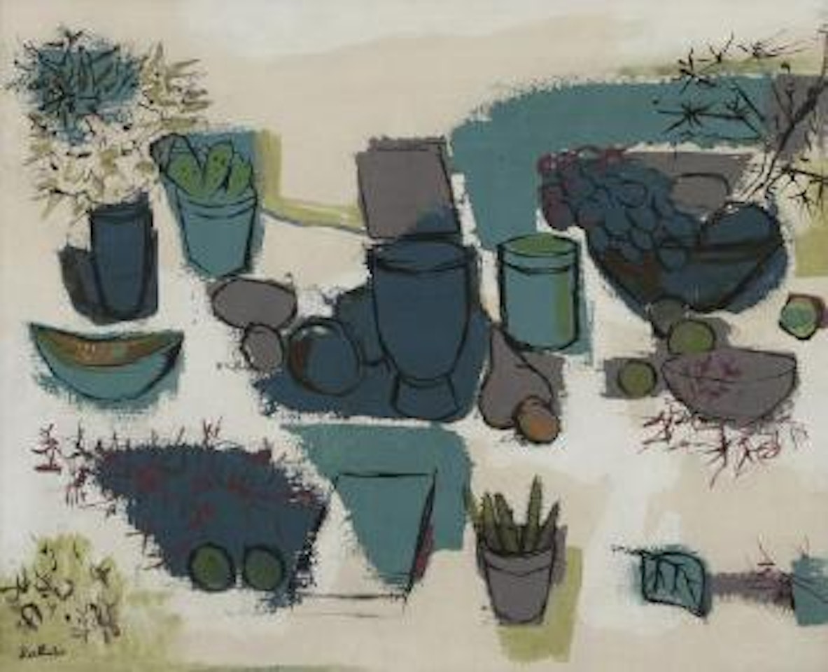 Composition of still lifes by Walter Battiss