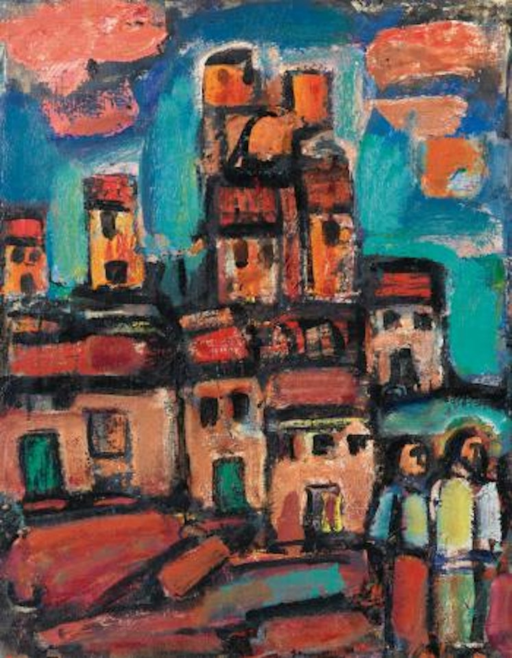 Vieux Faubourg by Georges Rouault