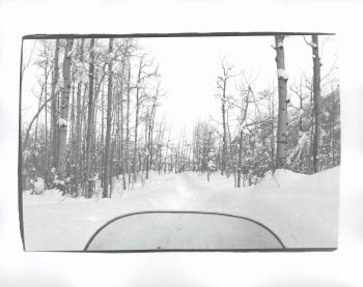 Snowmobile in Colorado by Andy Warhol
