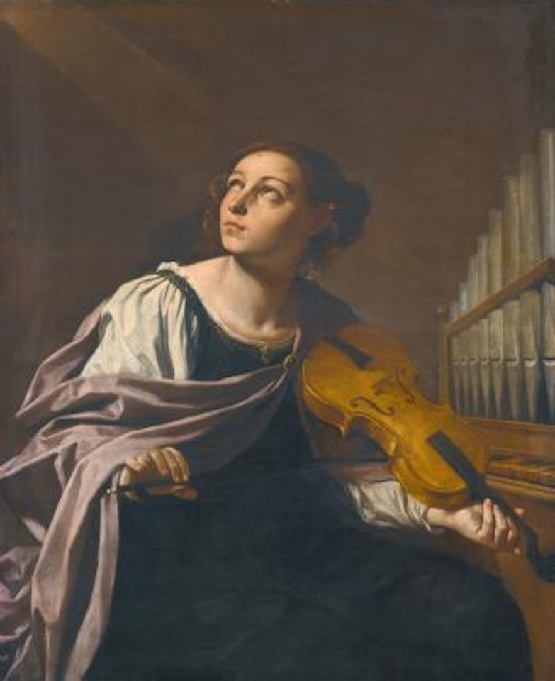 Saint Cecilia by BOLOGNESE SCHOOL