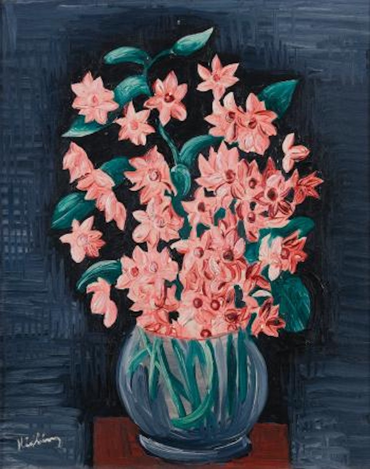 Vase De Fleurs by Moïse Kisling