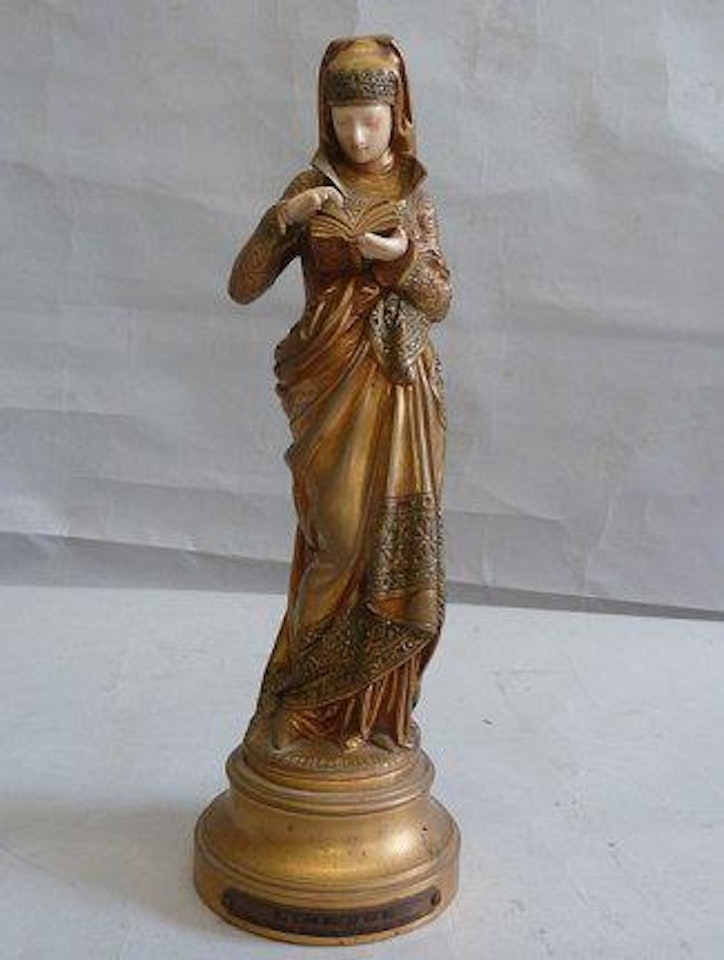 La liseuse by Albert-Ernest Carrier-Belleuse