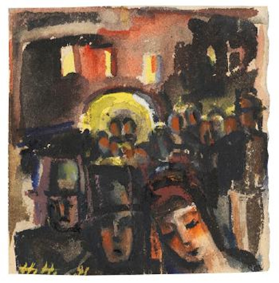 Reeperbahn II by Hannah Höch