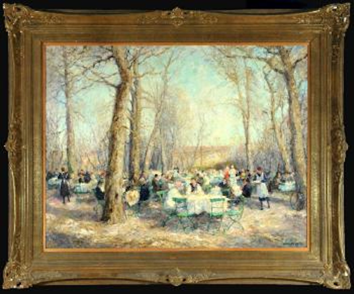 Ostern im Englischen Garten in München by Otto Pippel