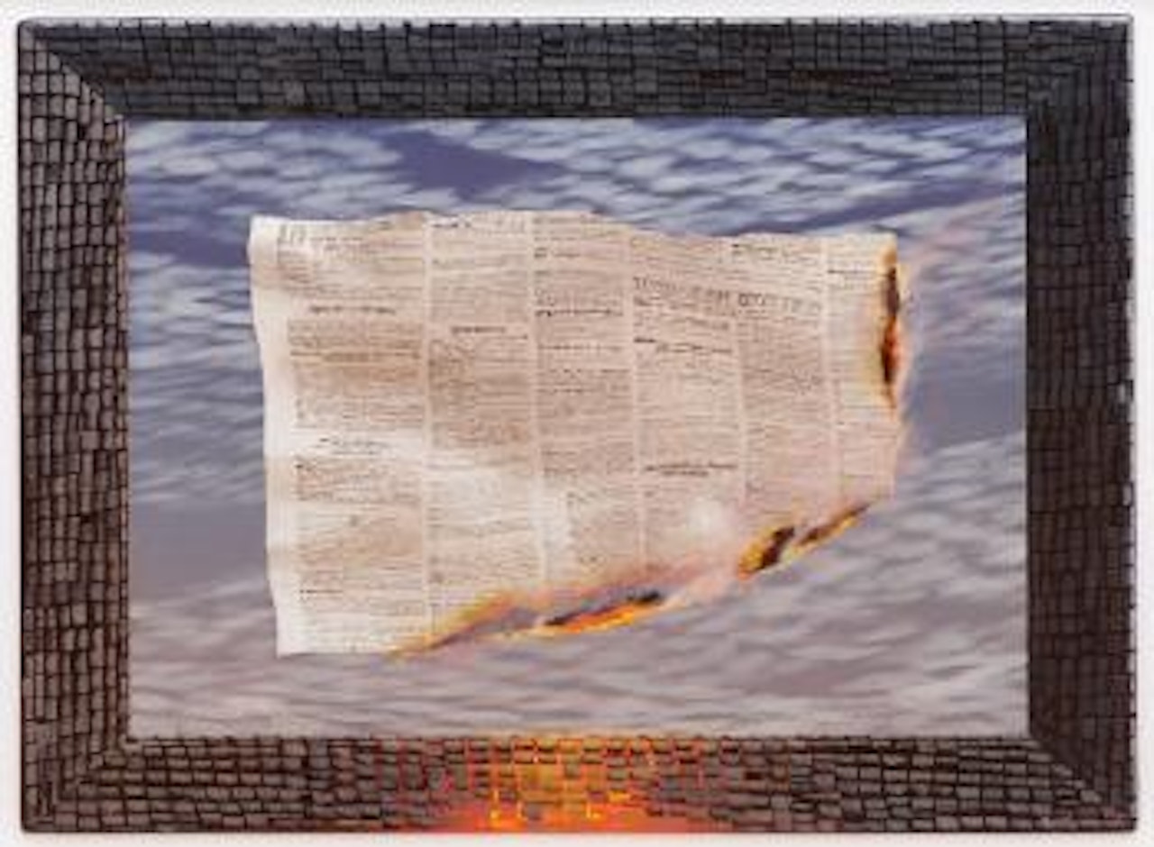 The Frame #5 Dust and Ashes by Tim Storrier