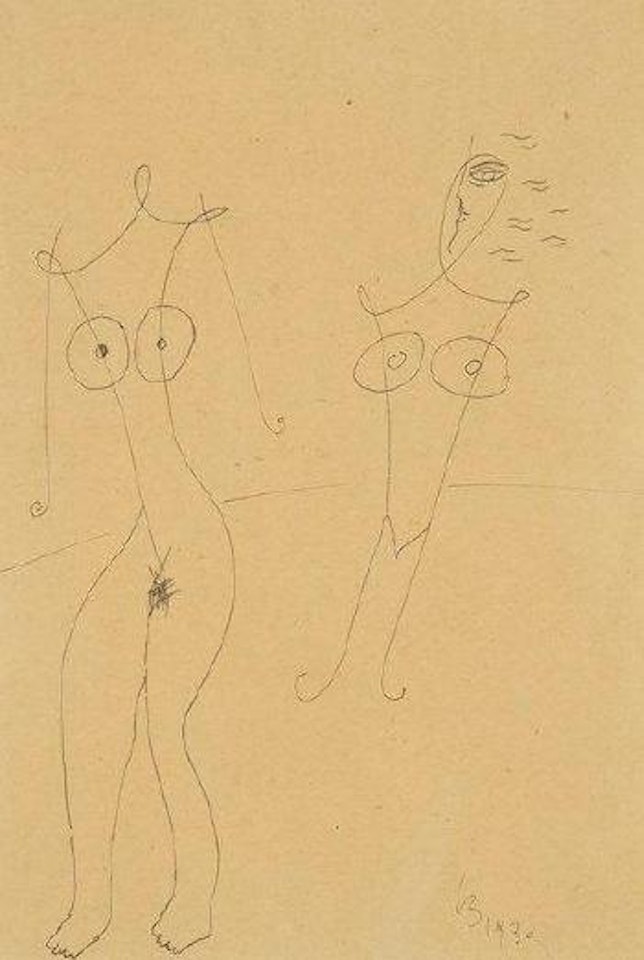 Deux femmes by Victor Brauner