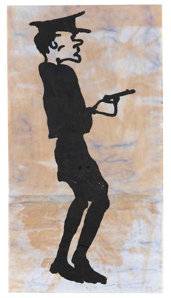 Soldier #1 by Donald Baechler