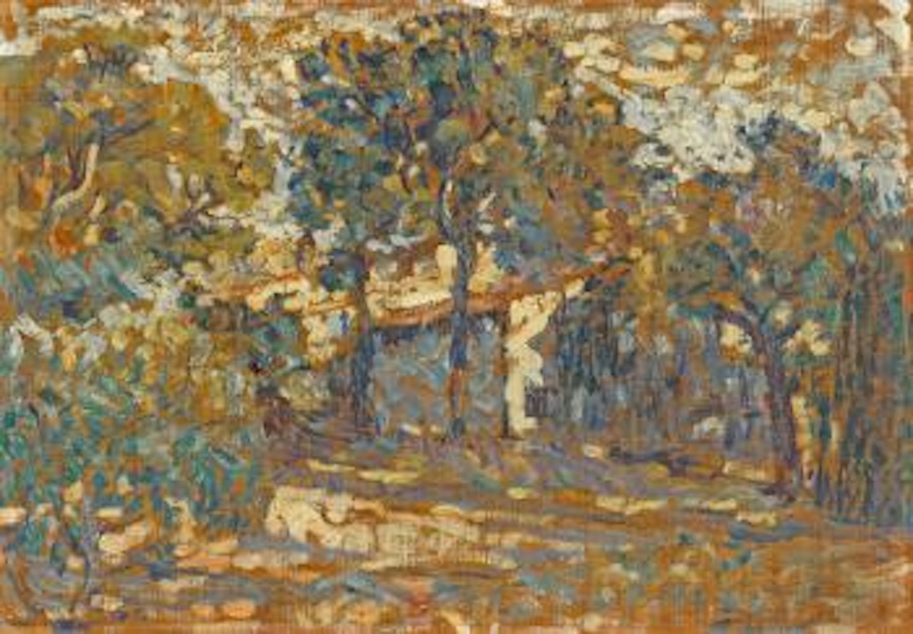 Paysage à Saint-Clair by Henri Edmond Cross
