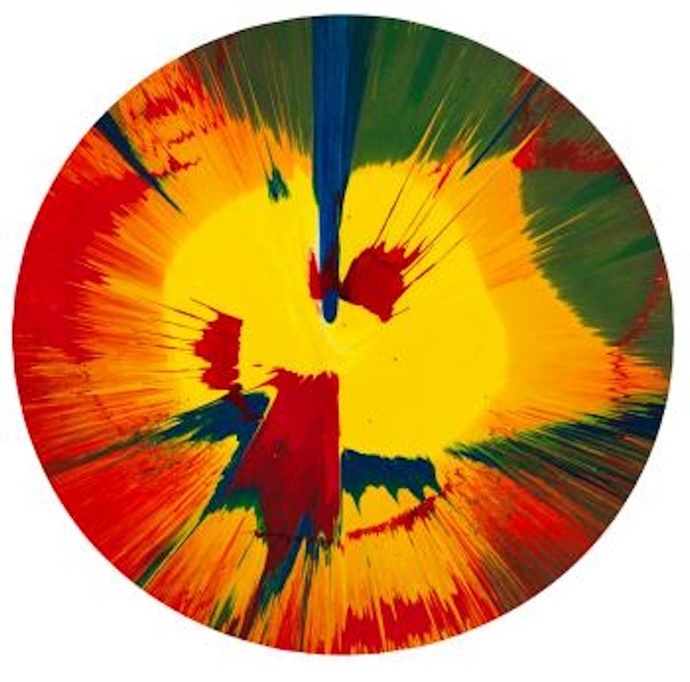 Spin Painting by Damien Hirst