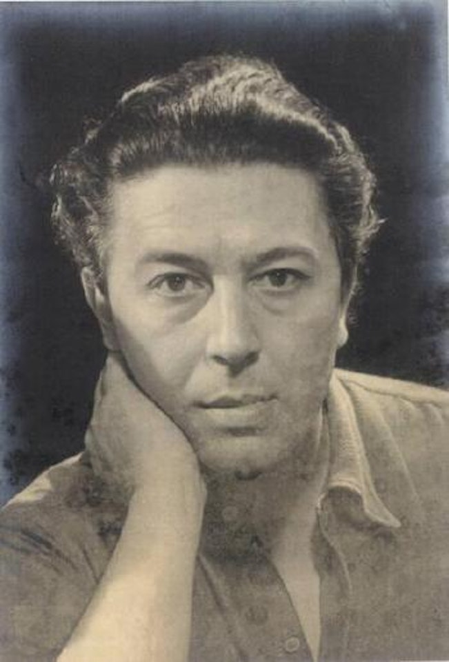 André Breton (1896-1966) portrait by Man Ray