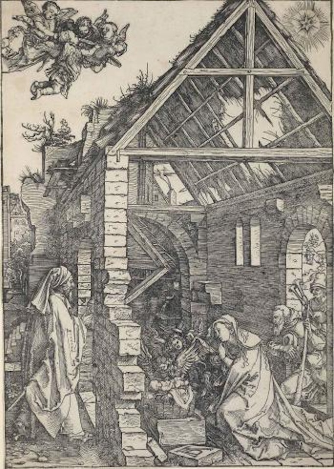 The Nativity, from: The Life of the Virgin (Bartsch 85; Meder, Hollstein 197; Schoch, Mende, Scherbaum 175) by Albrecht Dürer