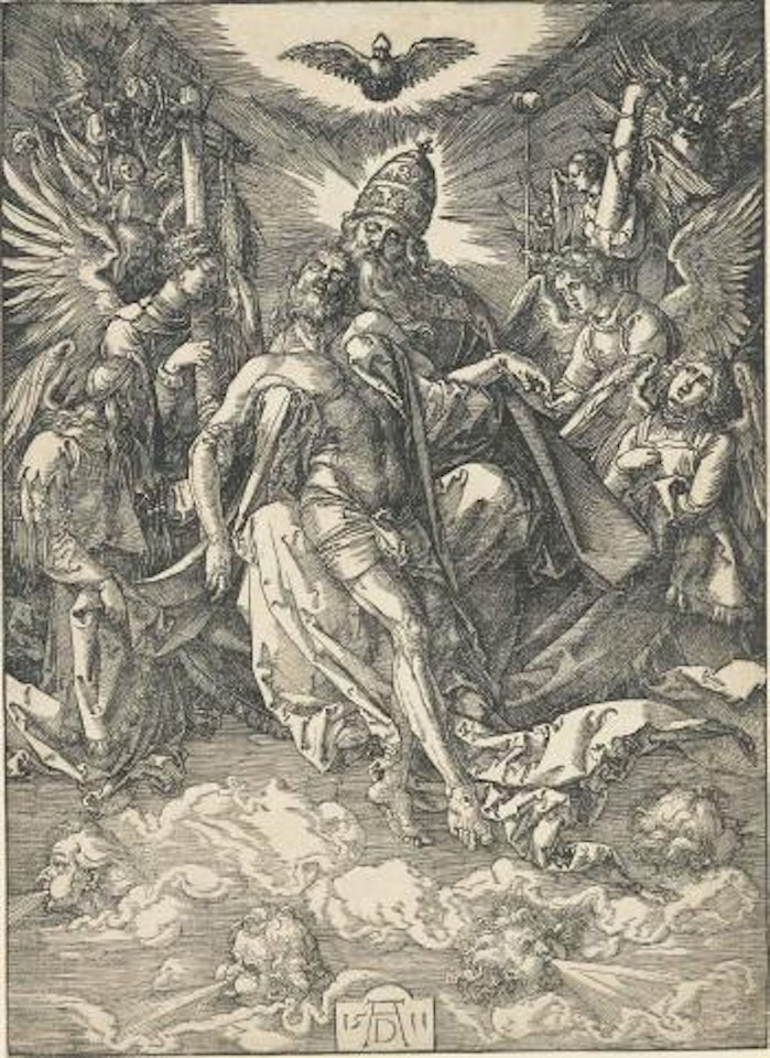 The Holy Trinity (Bartsch 122; Meder, Hollstein 187; Schoch, Mende, Scherbaum 231) by Albrecht Dürer