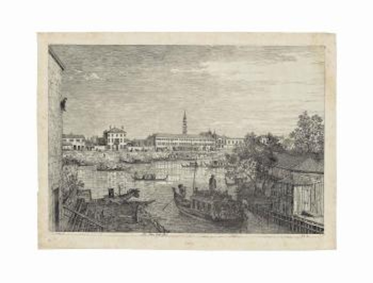 Ale Porte Del Dolo (Bromberg 5) by Canaletto