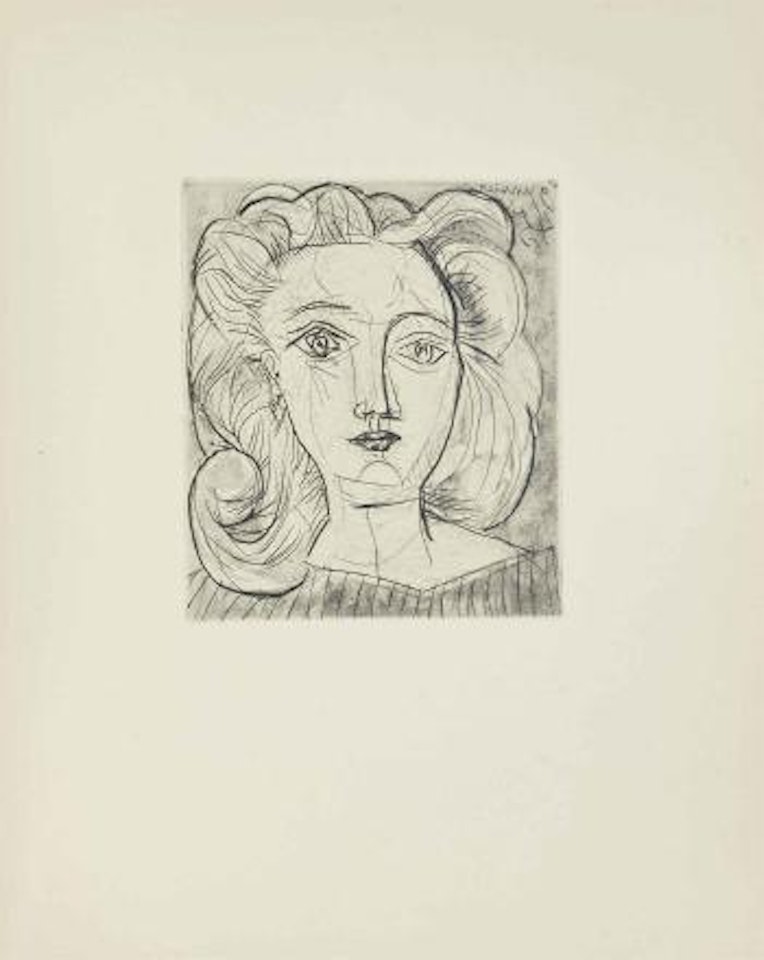 Cinq Sonnets de Pétrarque (Bloch 370; see Cramer books 47) by Pablo Picasso