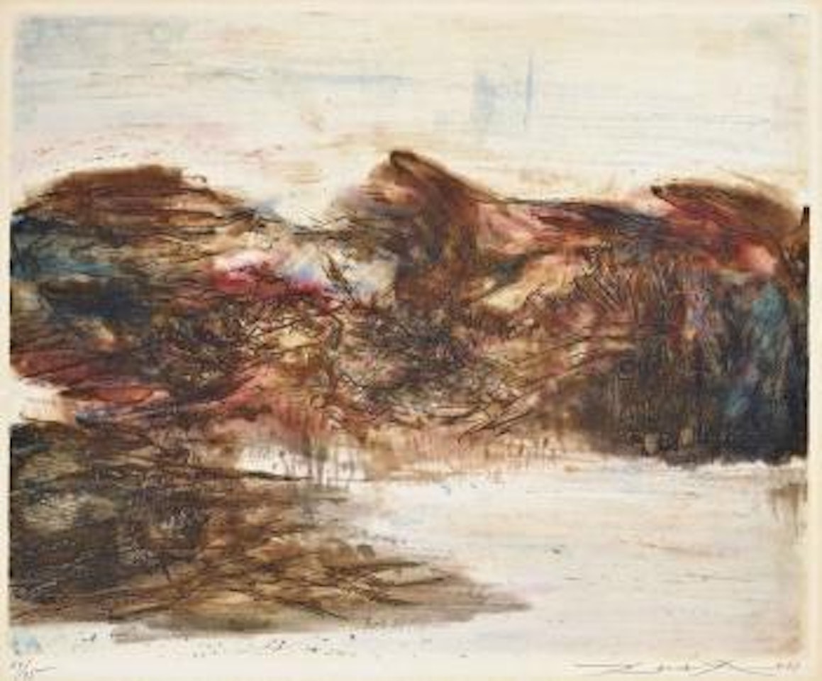 Untitled (Agerup 193) by Zao Wou-Ki