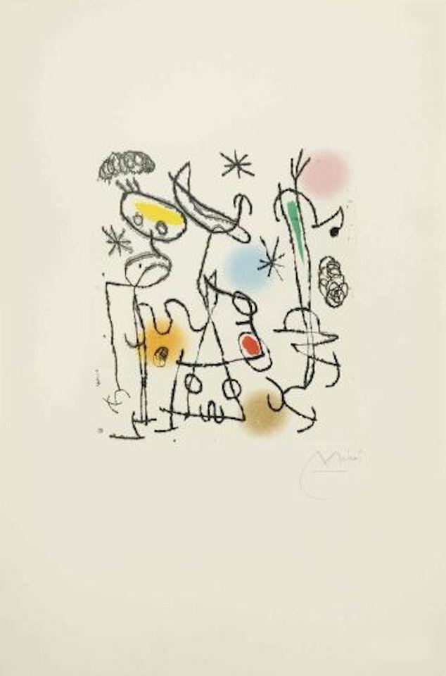 Paroles Peintes III (Dupin 446; see Cramer Books 116) by Joan Miró