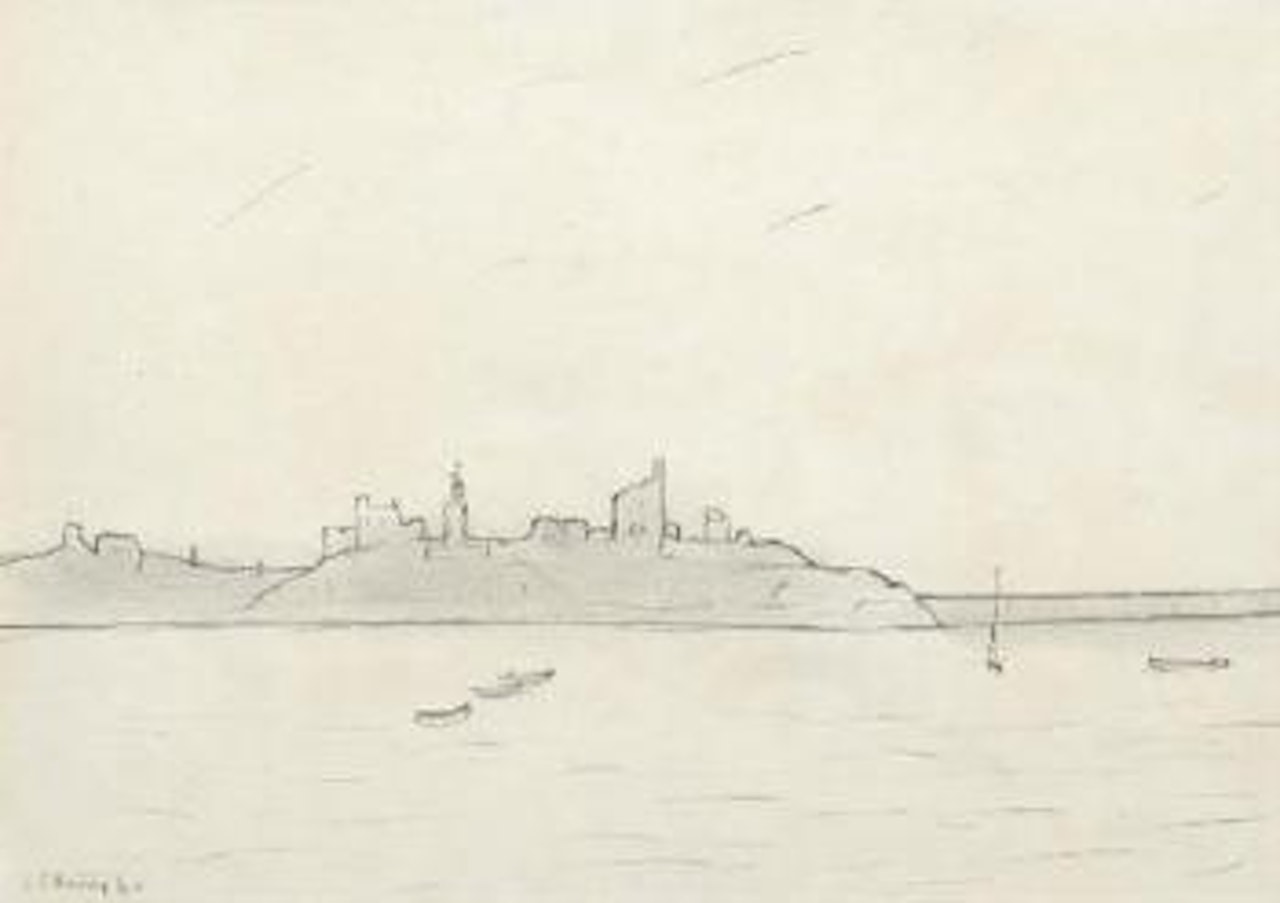 Tynemouth from the River by Laurence Stephen Lowry