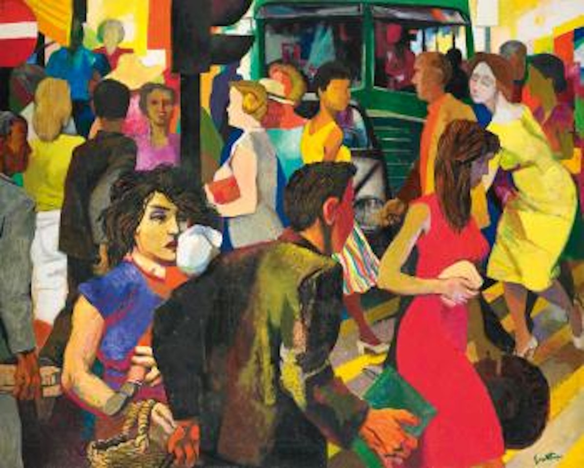 La Strada by Renato Guttuso