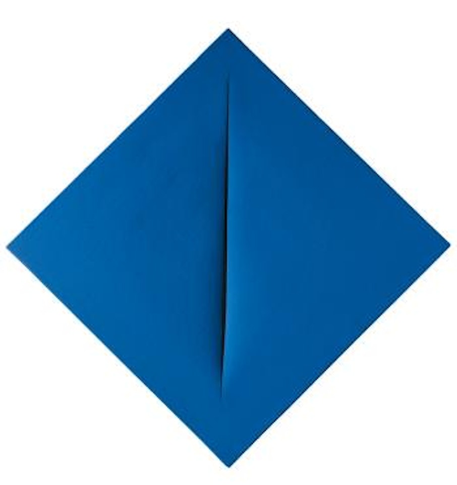 Concetto Spaziale, Attesa by Lucio Fontana