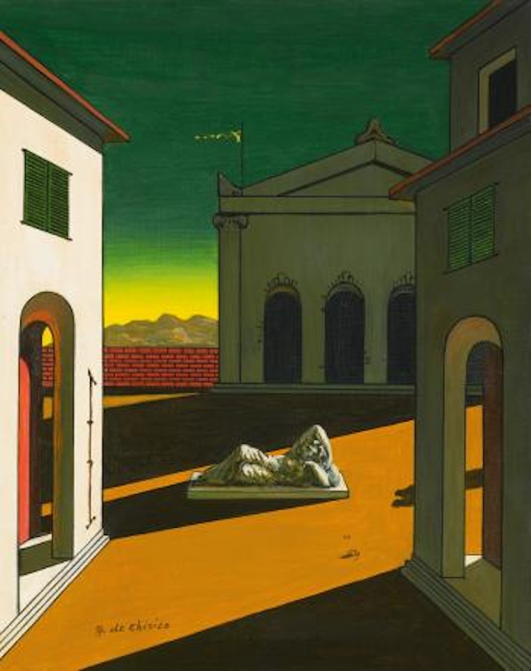 Piazza D'italia by Giorgio de Chirico