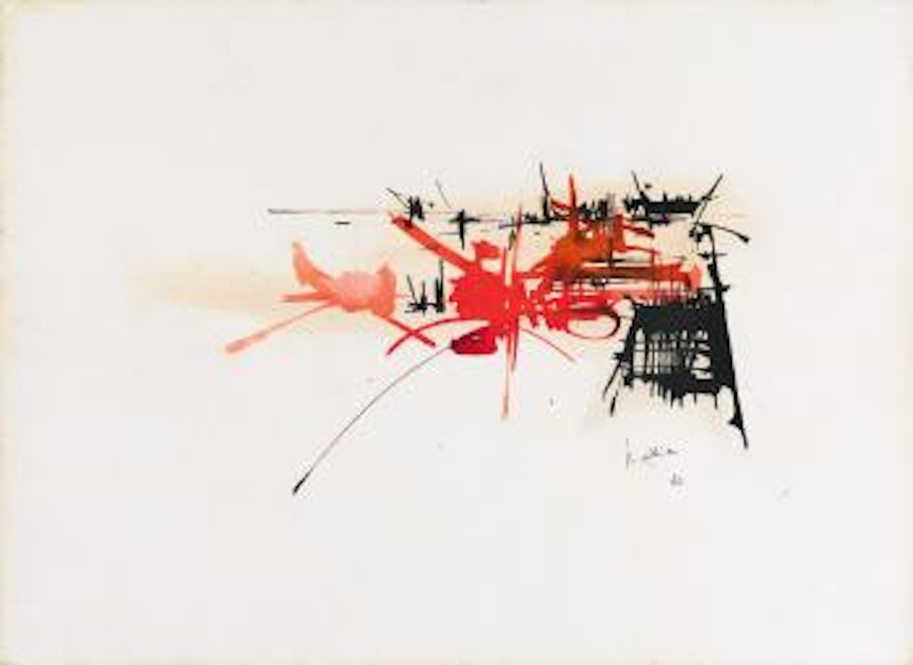 Composition by Georges Mathieu