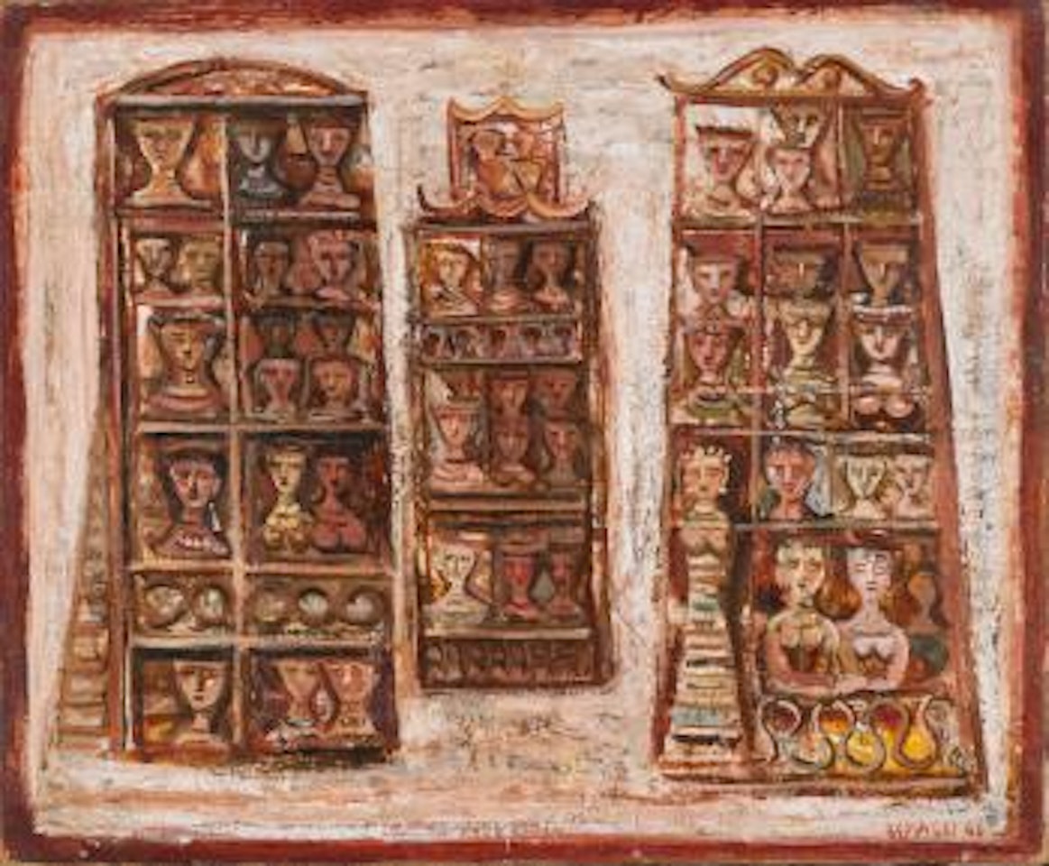 Gratte-ciels / Grattacieli by Massimo Campigli