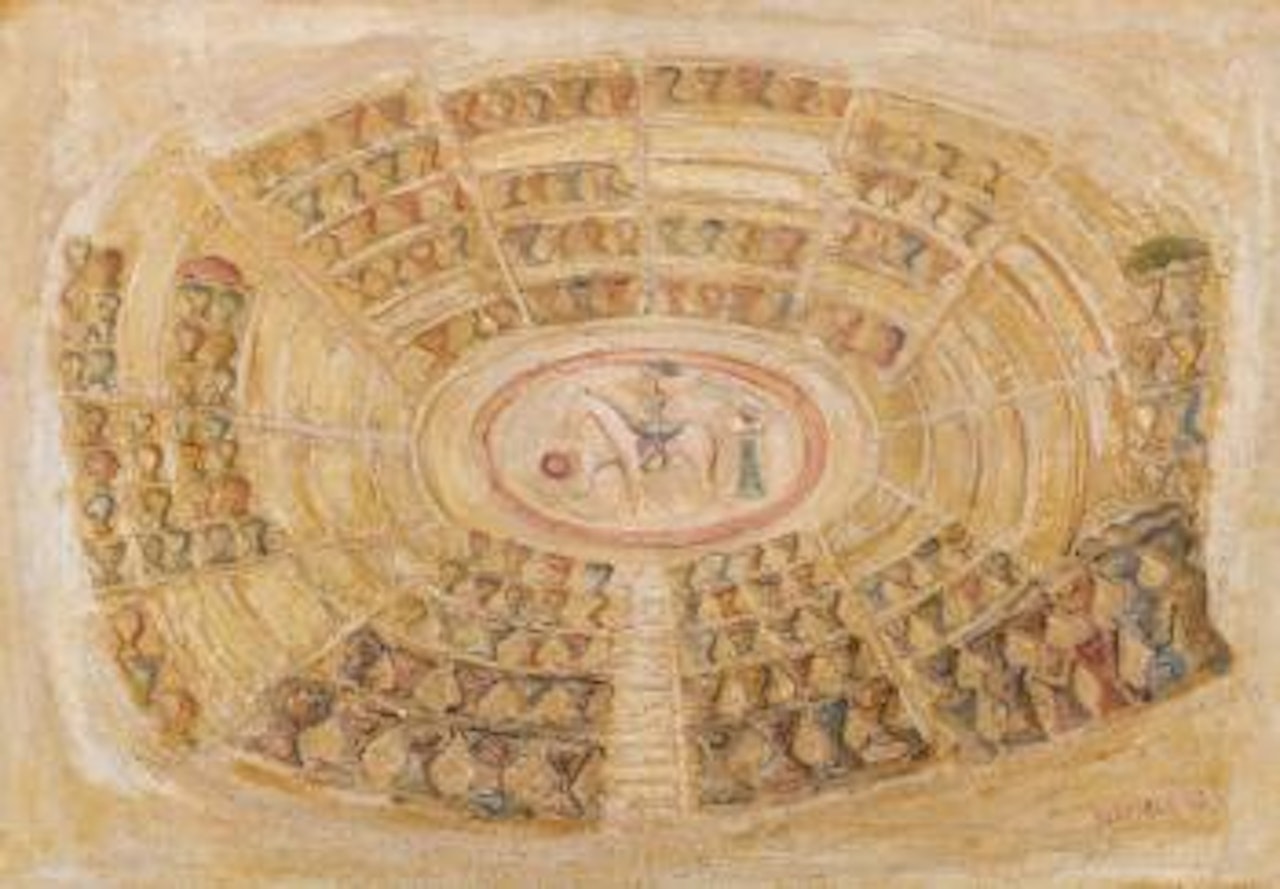 Il Circo by Massimo Campigli