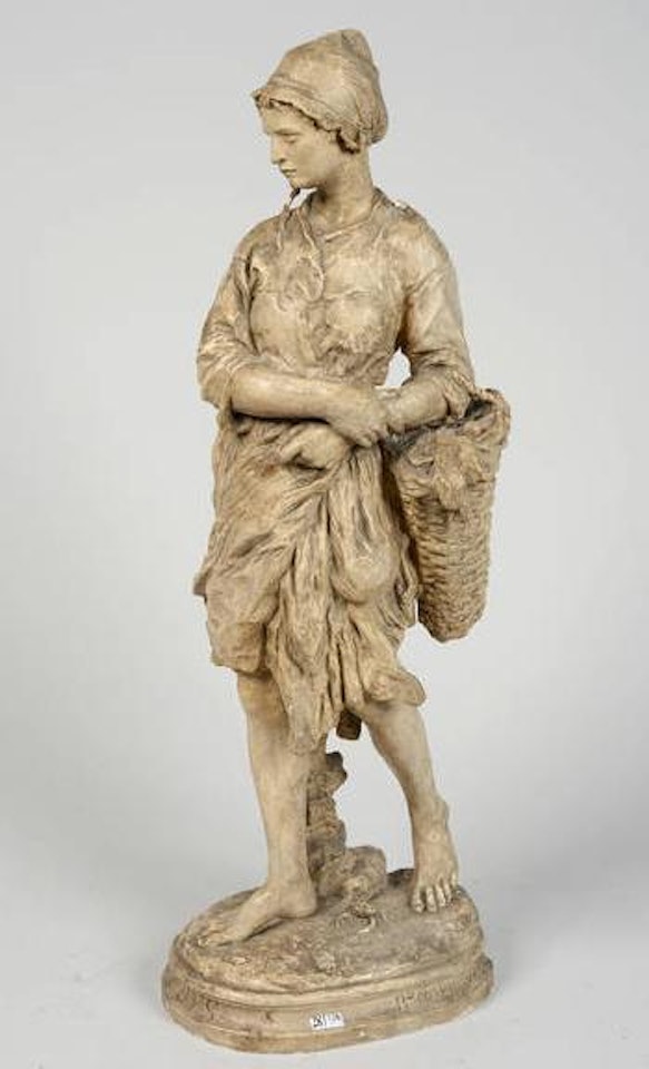 Puys, la pêcheuse de vignots by Jean-Baptiste Carpeaux