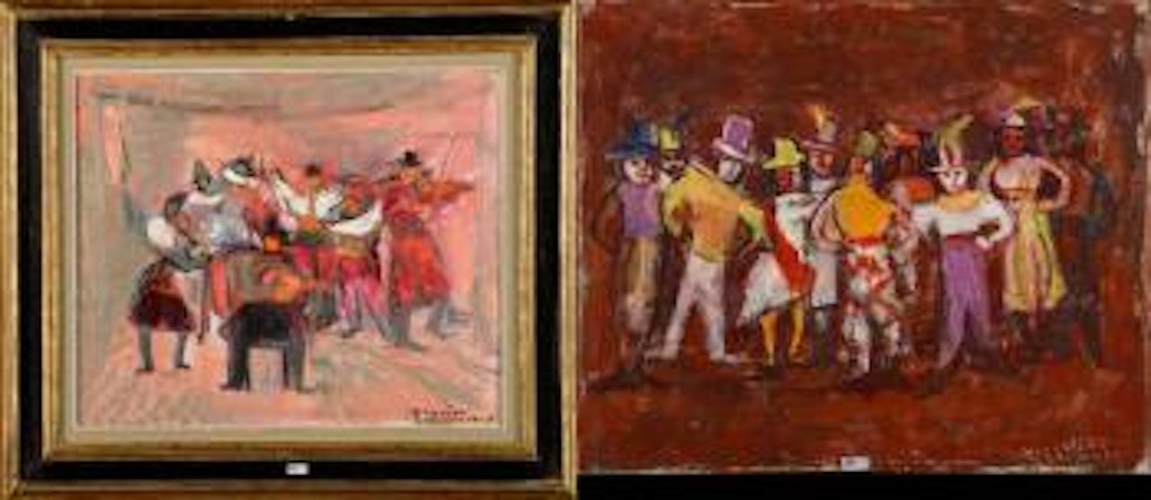 Carnaval. Orchestre tzigane by Magdalena Radulescu
