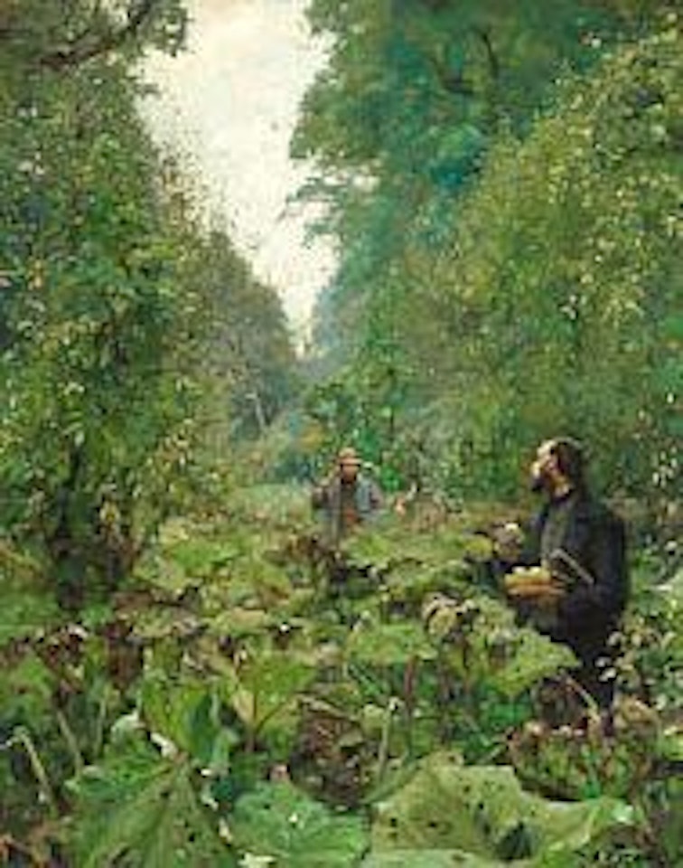 Apple-scrumping by Hans Andersen Brendekilde