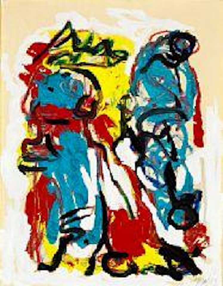Composition by Karel Appel