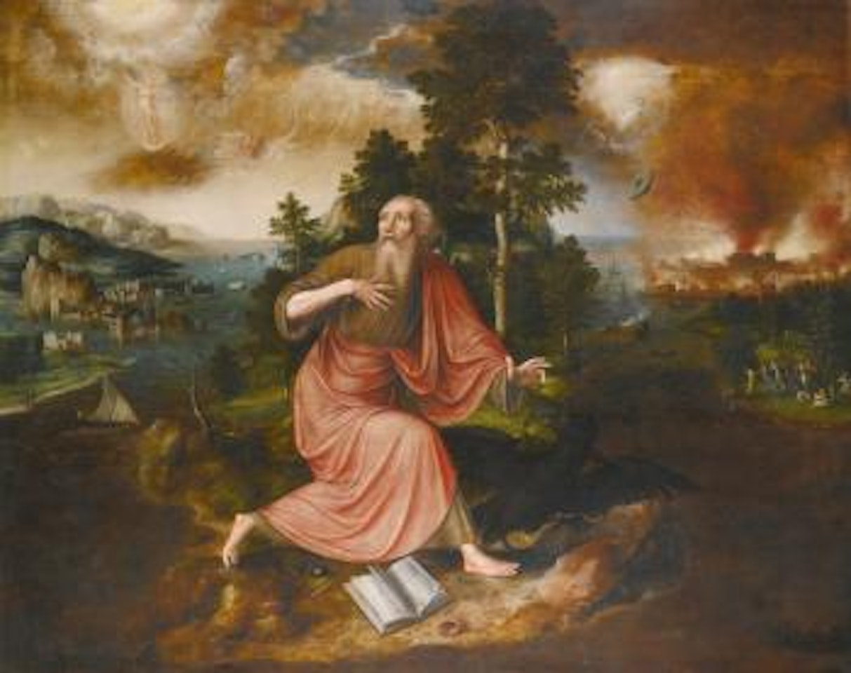 The Apocalypse Of Saint John The Evangelist On The Island Of Patmos by Jan Matsys