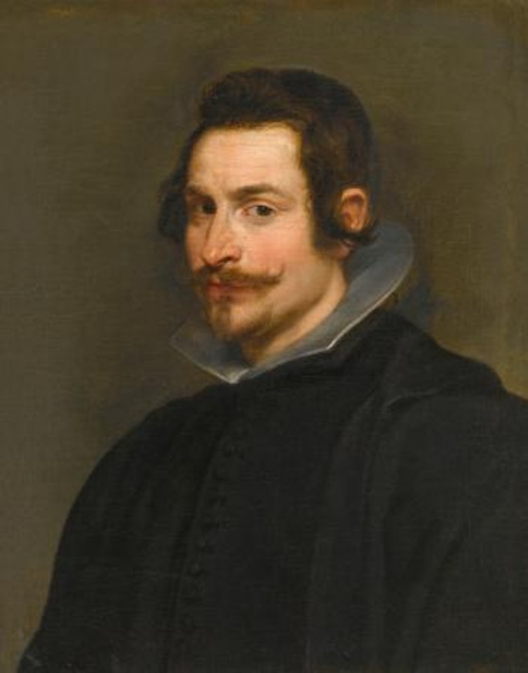 Portrait Of A Gentleman, Half-length, Wearing Black by Peter Paul Rubens