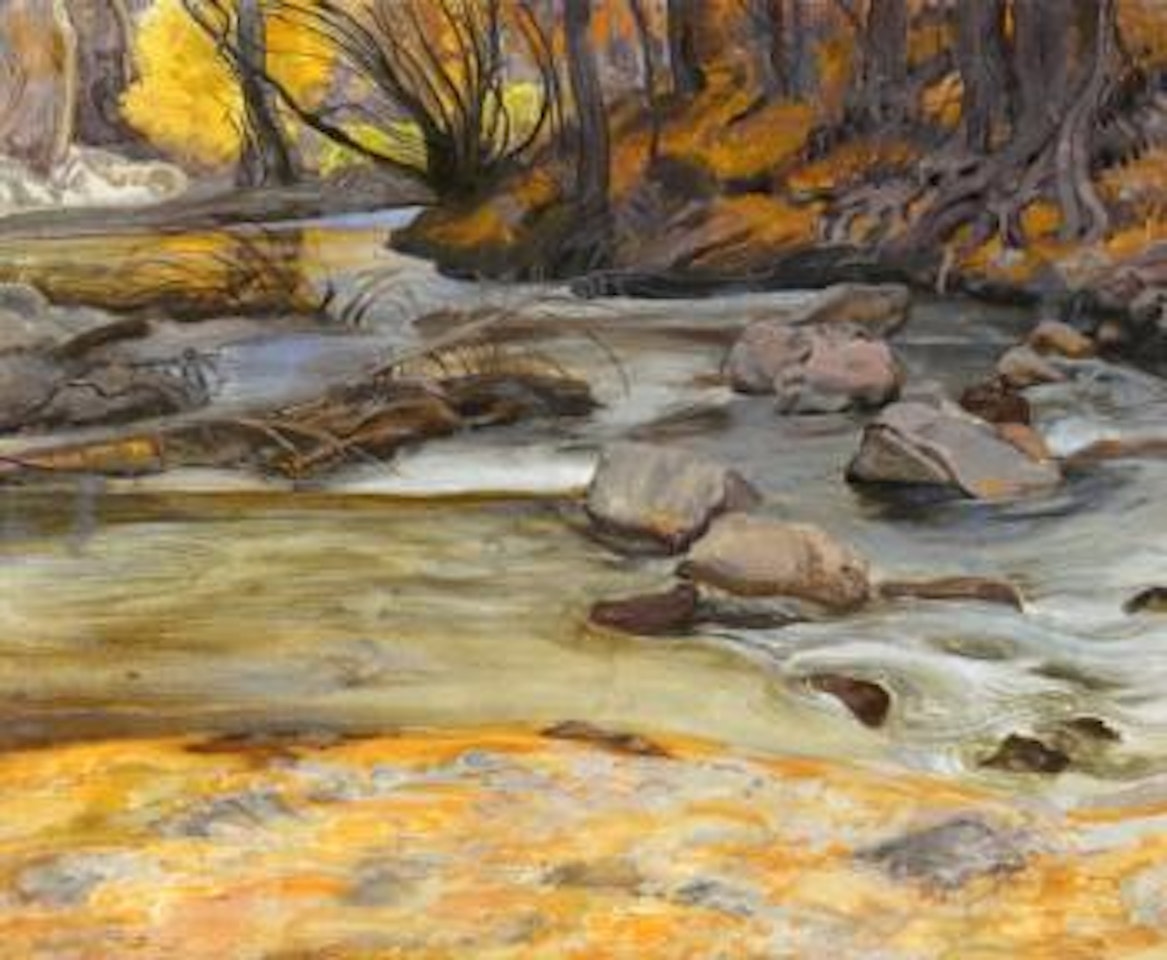 Taos mountain stream by Ernest Martin Hennings