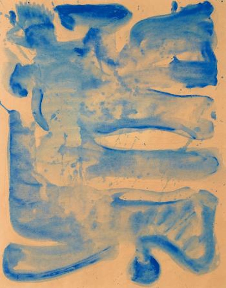 Blue Figure II by Sam Francis