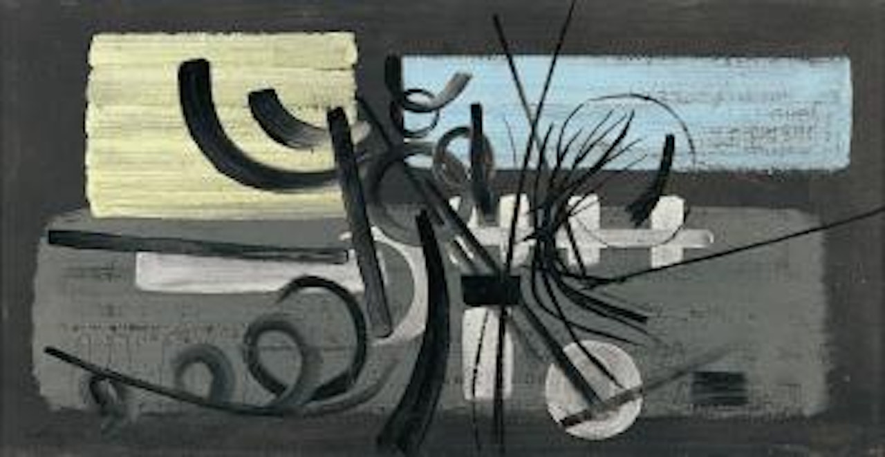T 1946-6 by Hans Hartung