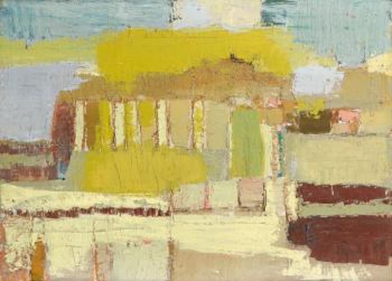 Temple Sicilien by Nicolas de Staël
