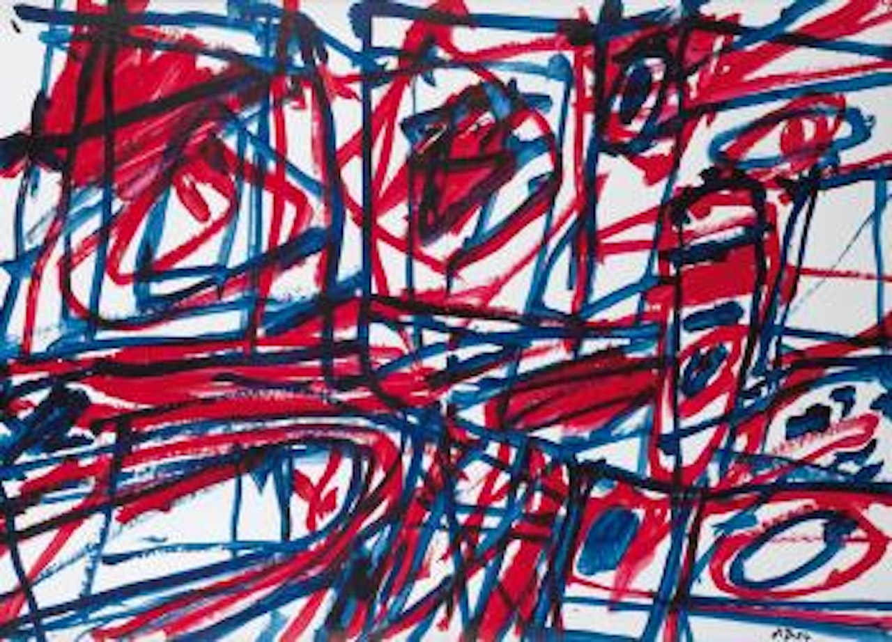 Mire G 184 (Bolero) by Jean Dubuffet