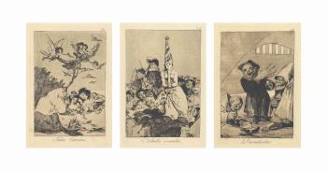 Los Caprichos (Delteil 38-117; Harris 36-115) by Francisco José de Goya