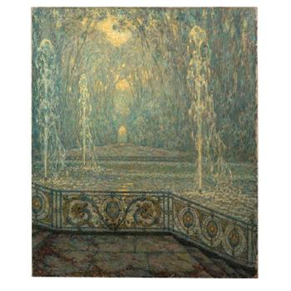 Les jets d'eau, Versailles by Henri Le Sidaner
