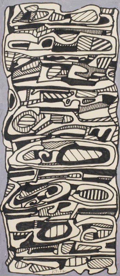 Escalier (M.431) by Jean Dubuffet