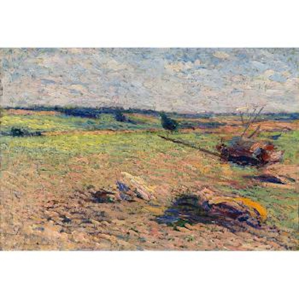 Pleine verdoyante by Henri Jean Guillaume Martin