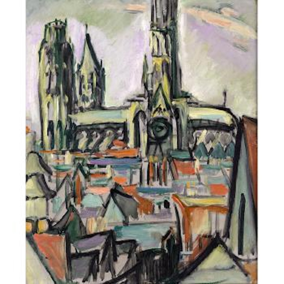 La cathédrale de Rouen by Othon Friesz