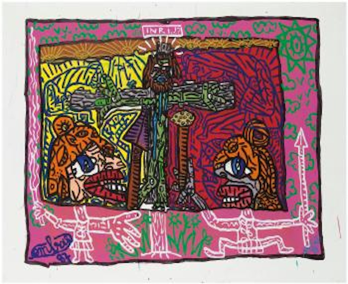 Jésus Christ by Robert Combas